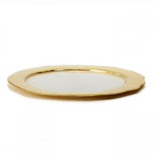 Rufolo Glass Gold Organic Service Plate/Charger